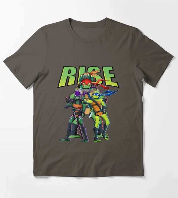 Rise of the Teenage Mutant Ninja Turtles T-Shirt Dark Grey