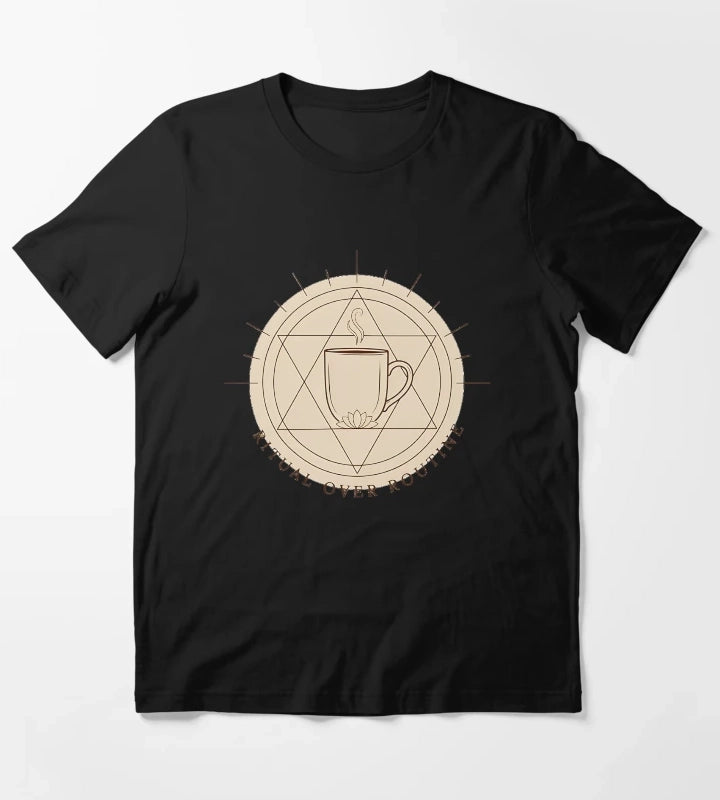 Ritual Over Routine Mindful Coffee Lifestyle Shirt 2 T-Shirt