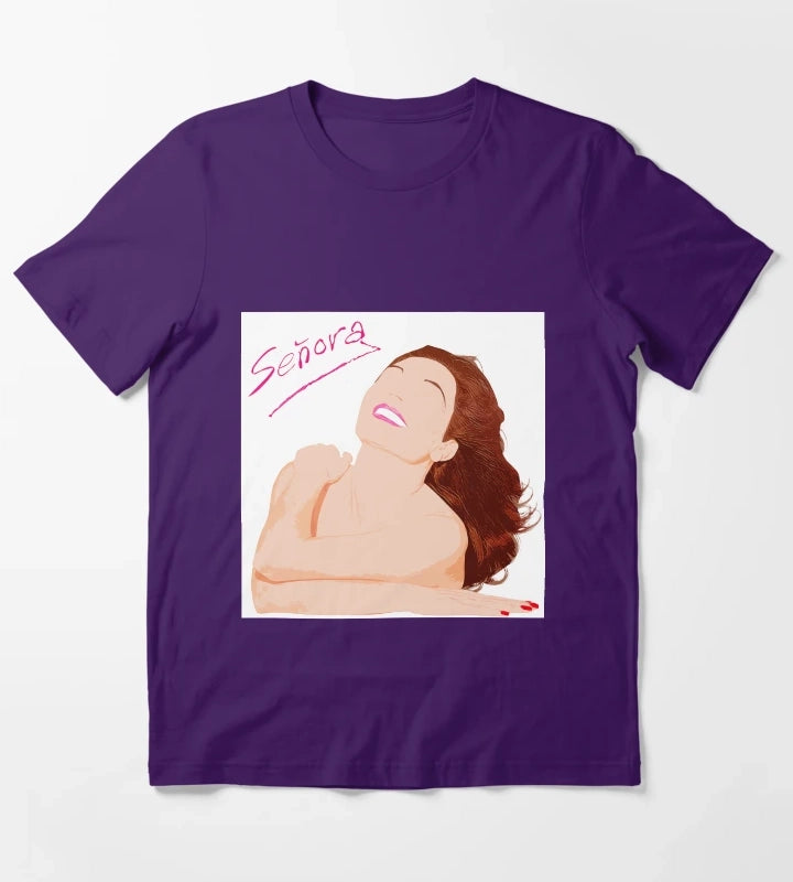 Rocio Jurado T-Shirt Purple