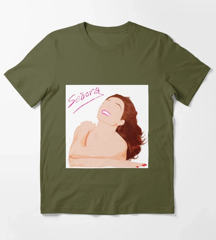 Rocio Jurado T-Shirt Olive Green