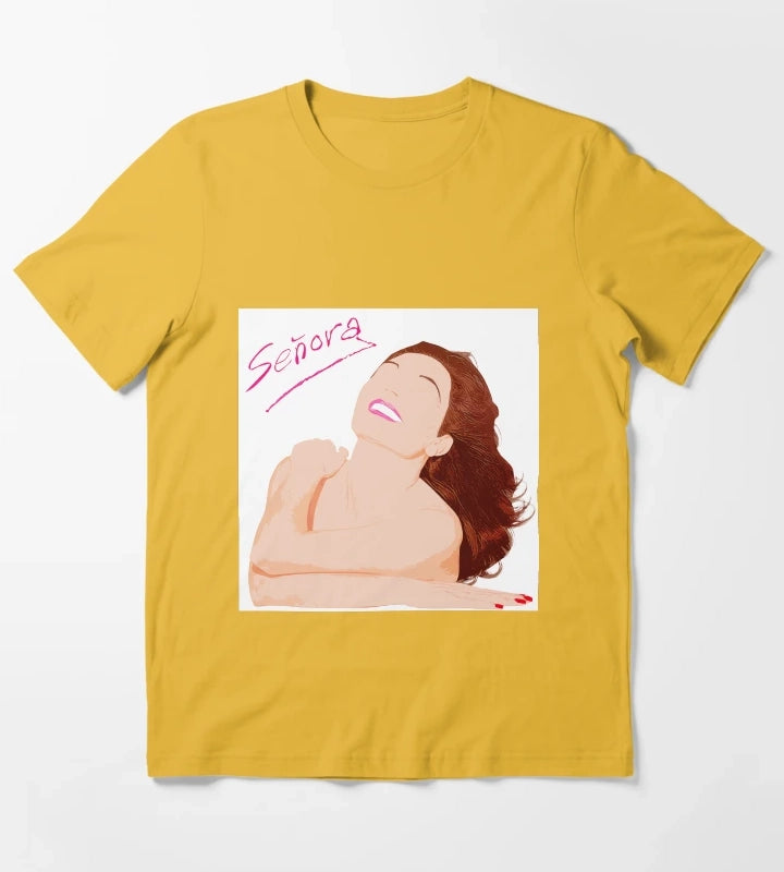 Rocio Jurado T-Shirt Yellow
