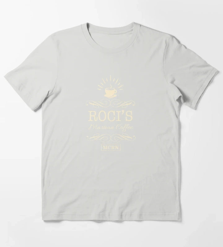 Rocis Martian Coffee T-Shirt Light Grey