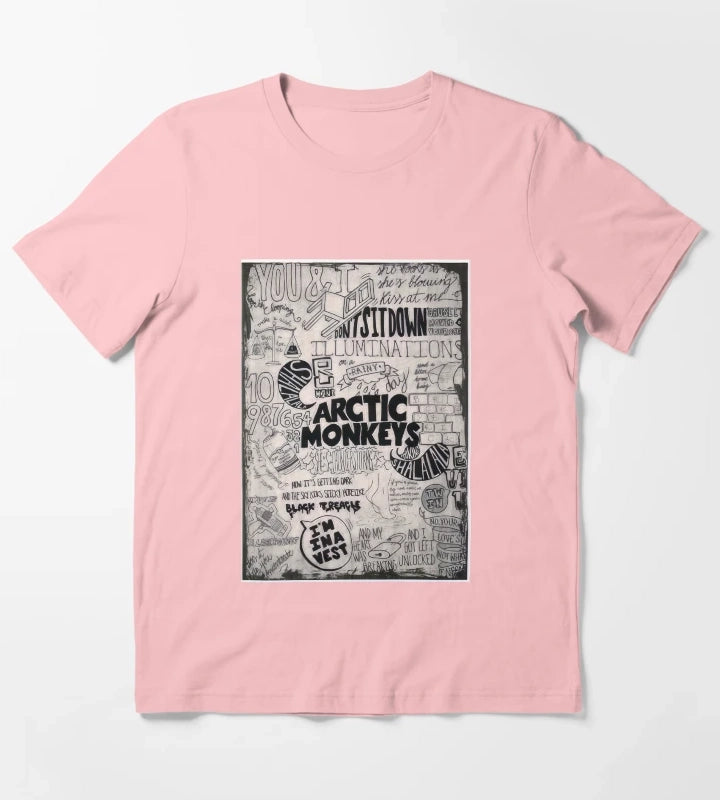 Rock Band Artics 2 T-Shirt Dark Grey