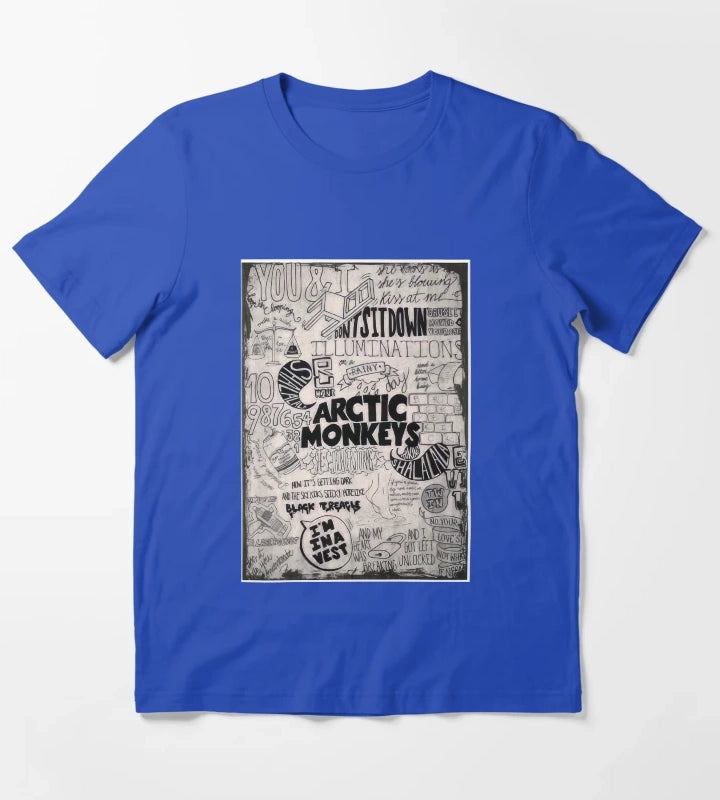 Rock Band Artics 2 T-Shirt Blue