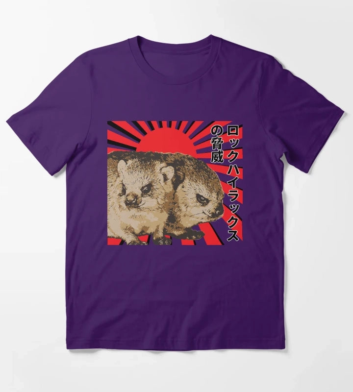 Rock Hyrax Menace T-Shirt Purple