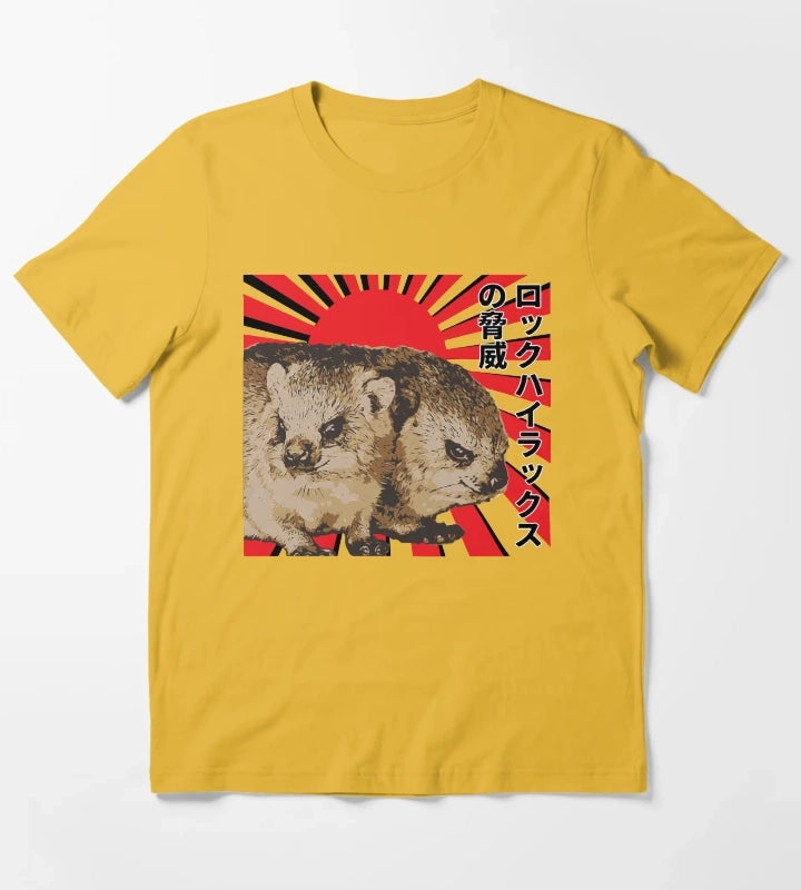 Rock Hyrax Menace T-Shirt Yellow