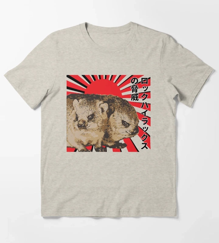 Rock Hyrax Menace T-Shirt Cream