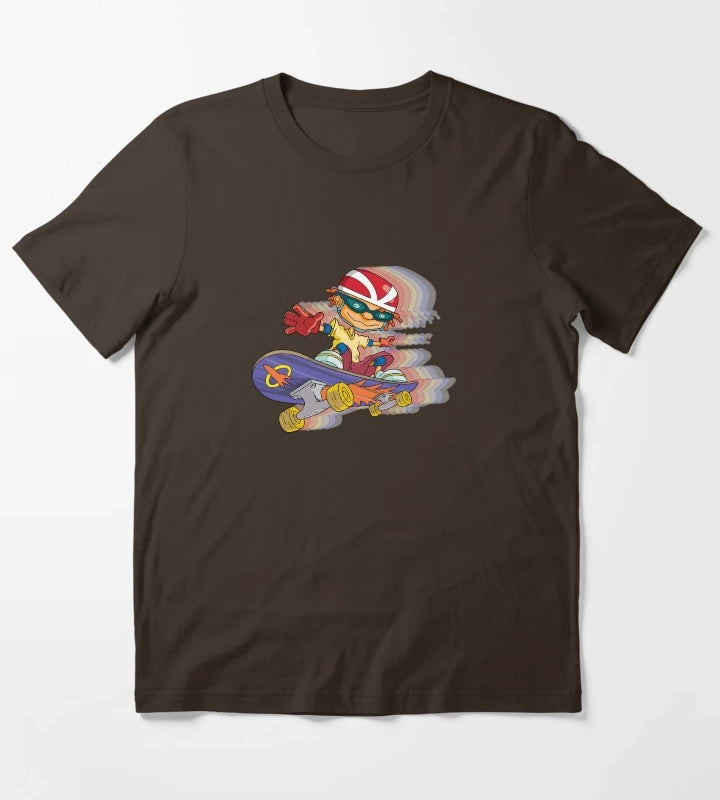 Rocket Power Speed Skate T-Shirt Brown