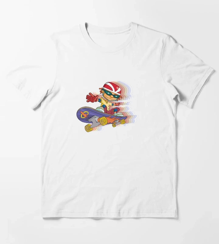 Rocket Power Speed Skate T-Shirt White