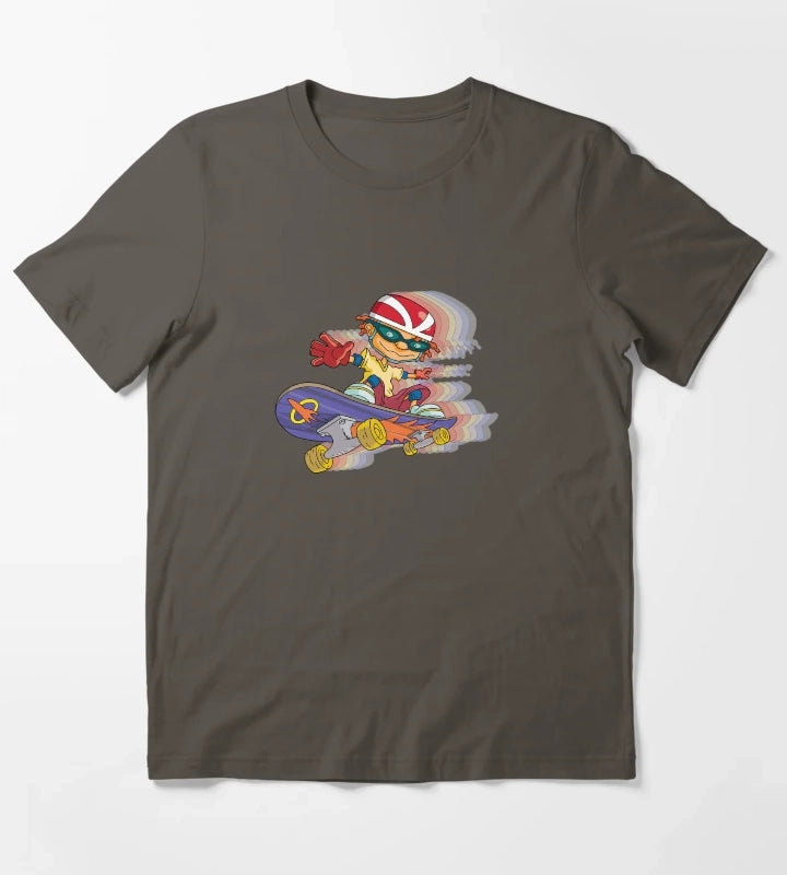 Rocket Power Speed Skate T-Shirt Dark Grey