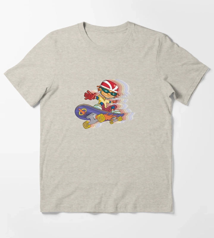 Rocket Power Speed Skate T-Shirt Cream