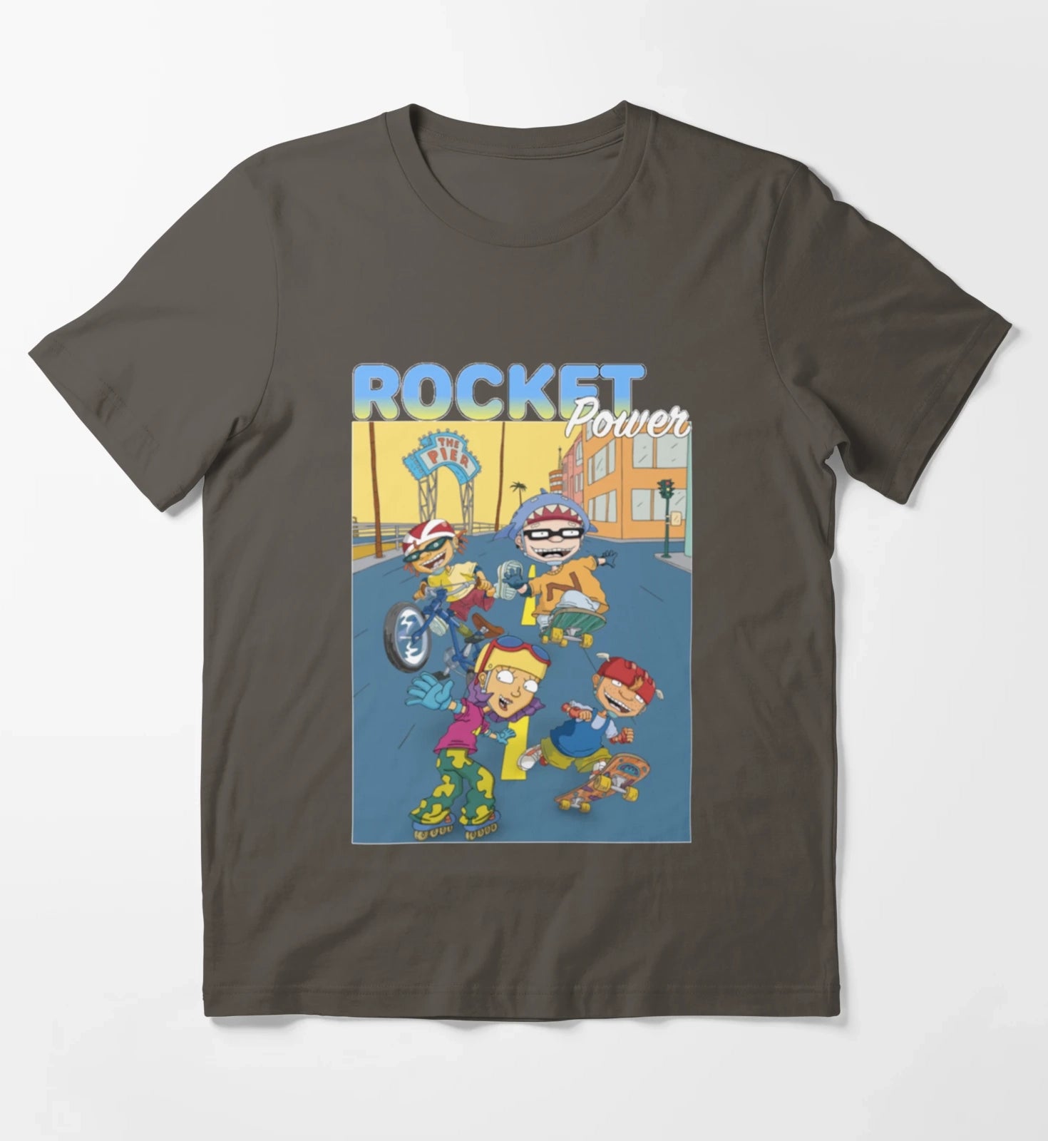 Rocket Power T-Shirt Dark Grey