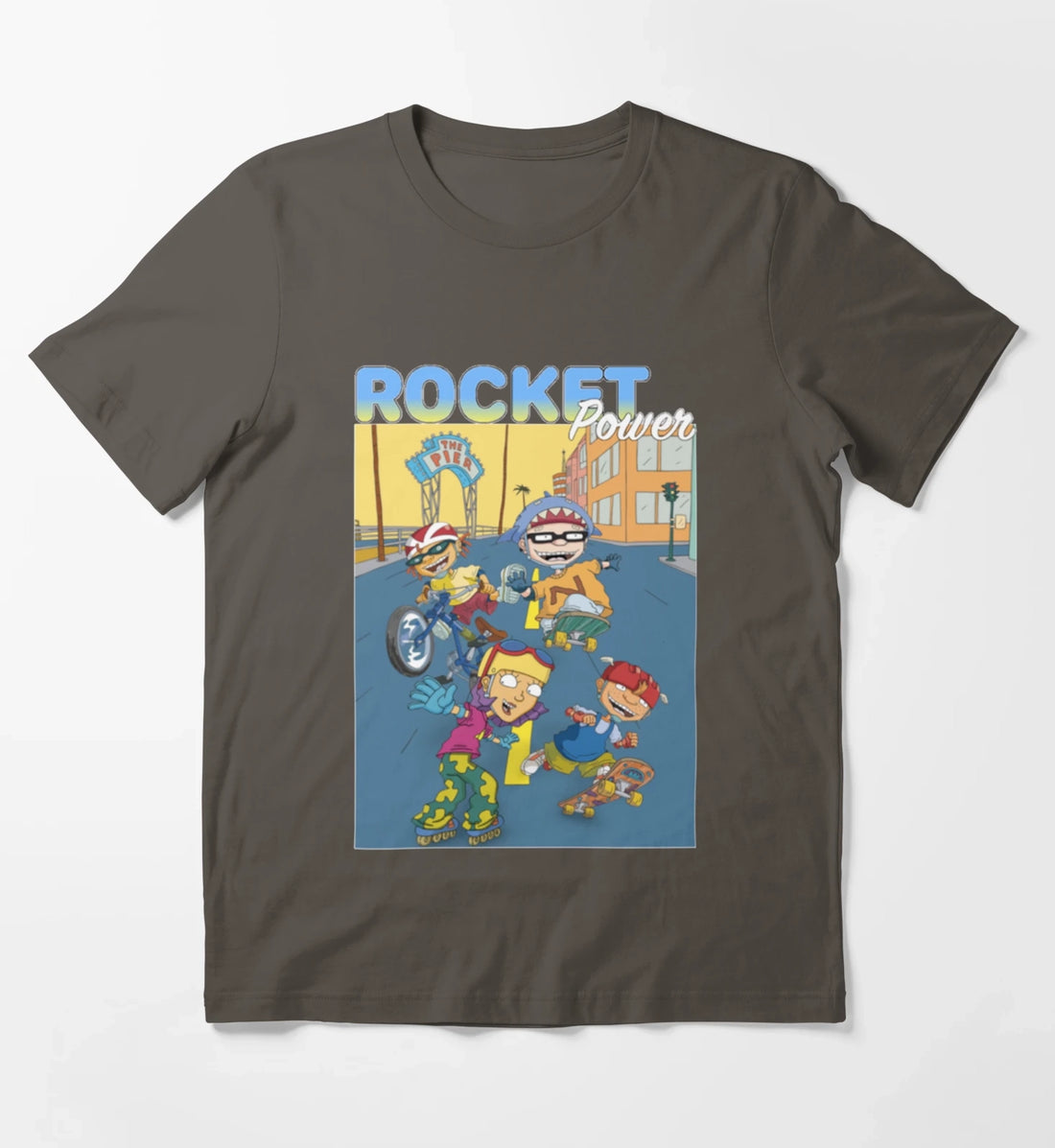 Rocket Power T-Shirt Dark Grey