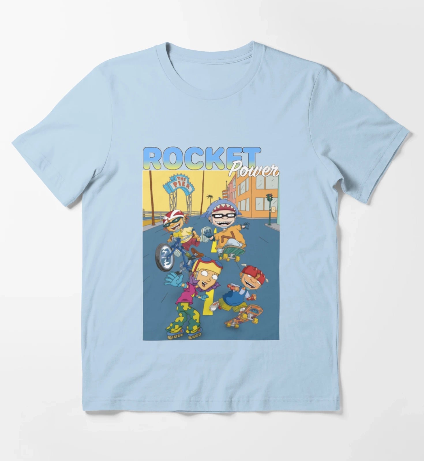 Rocket Power T-Shirt Sky Blue
