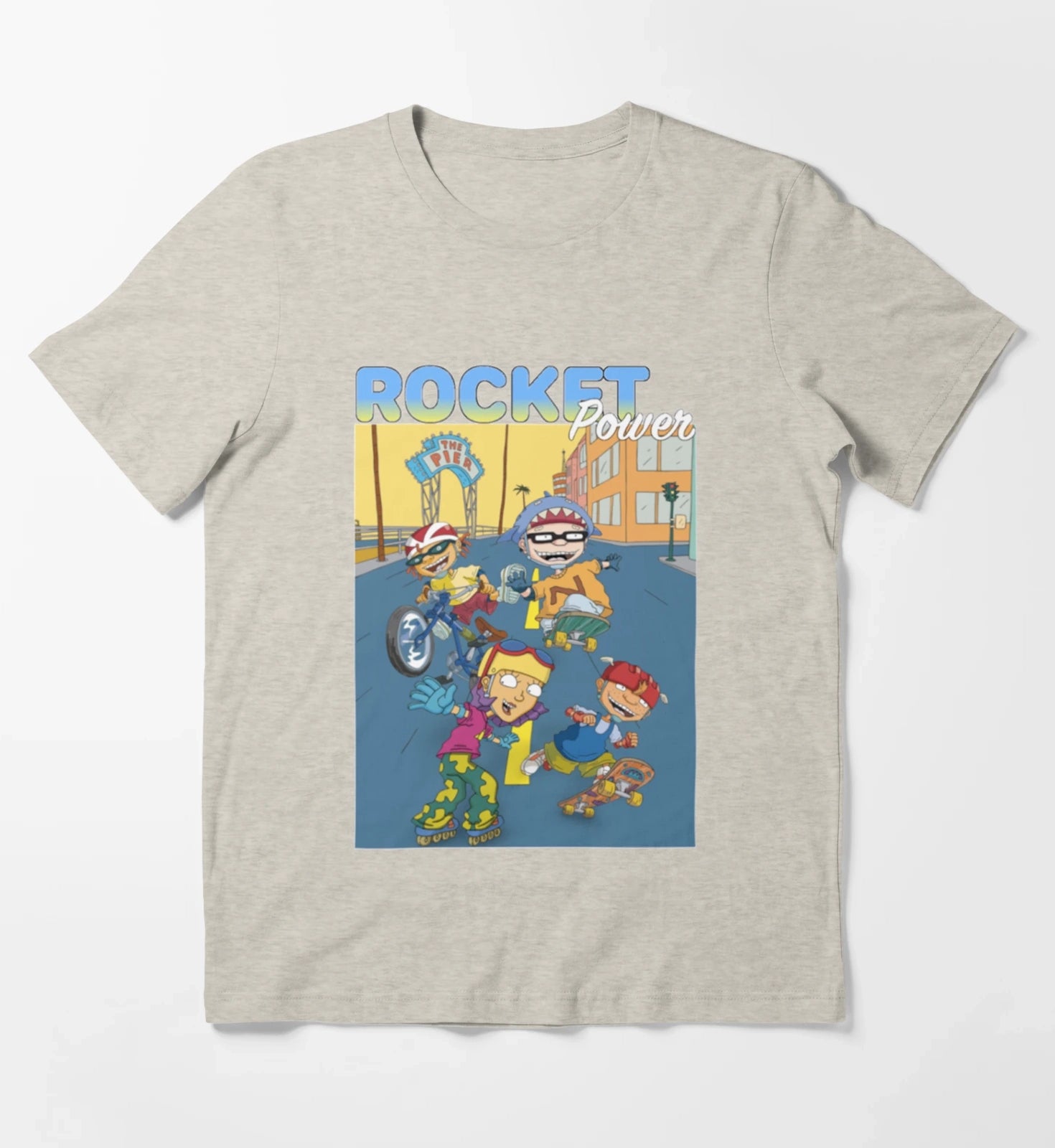 Rocket Power T-Shirt Cream