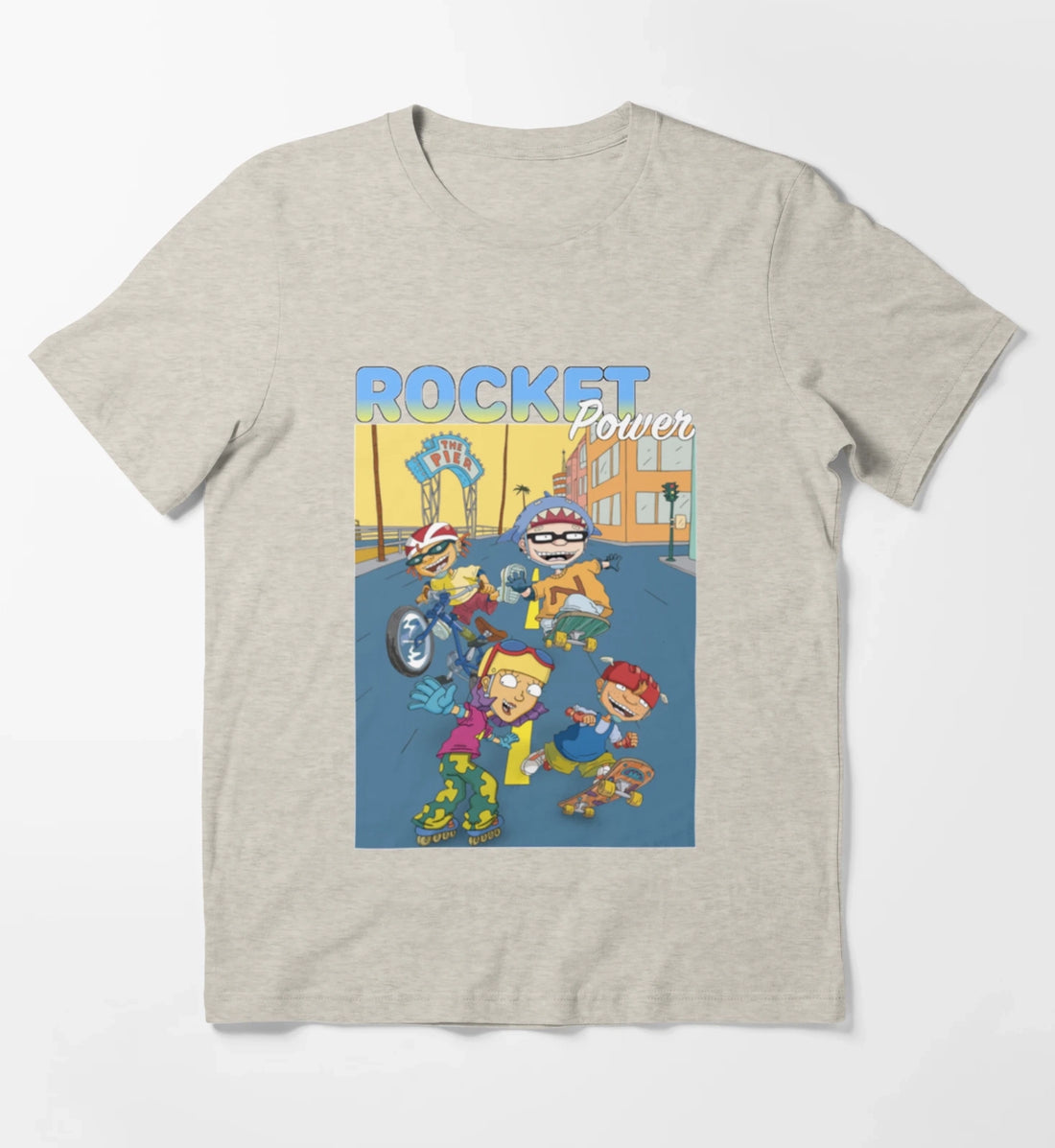Rocket Power T-Shirt Cream