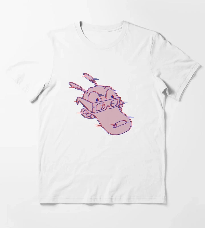 Rockos Glitchy Life T-Shirt White
