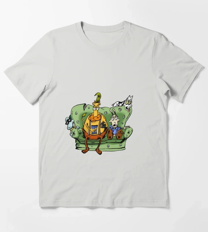 Rockos Modern Life T-Shirt Light Grey