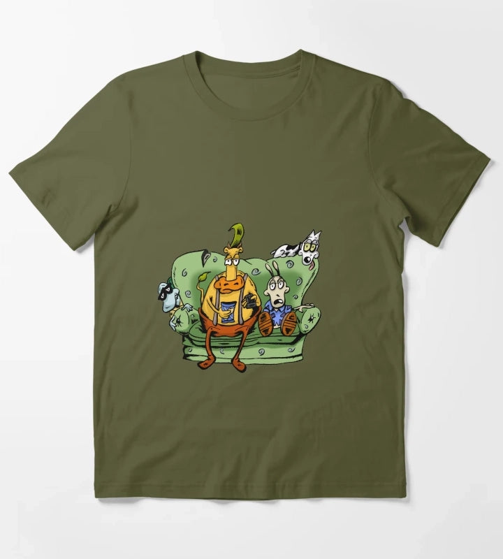 Rockos Modern Life T-Shirt Olive Green