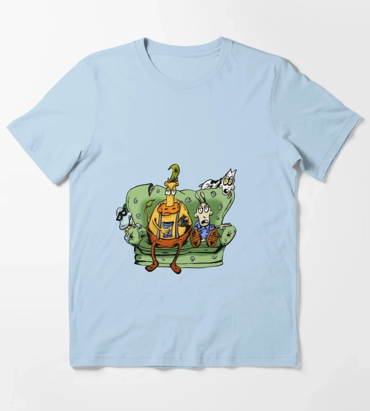Rockos Modern Life T-Shirt Sky Blue