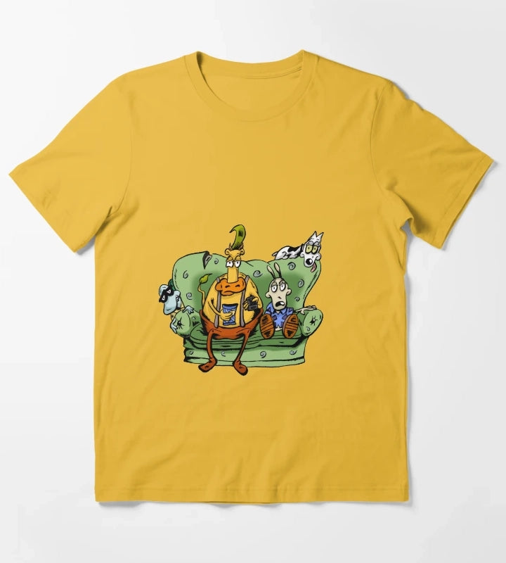 Rockos Modern Life T-Shirt Yellow