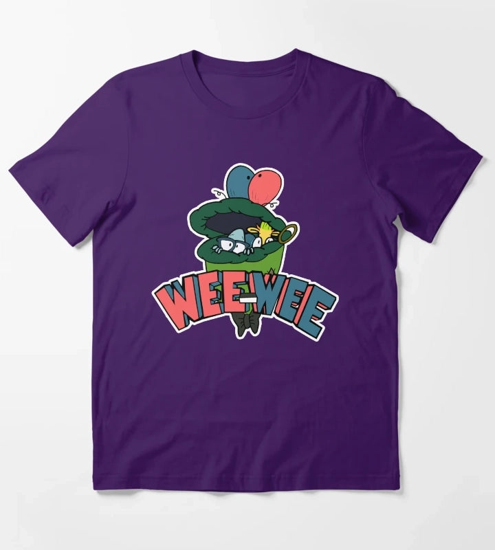 Rockos Modern Life Wee Wee T-Shirt Purple