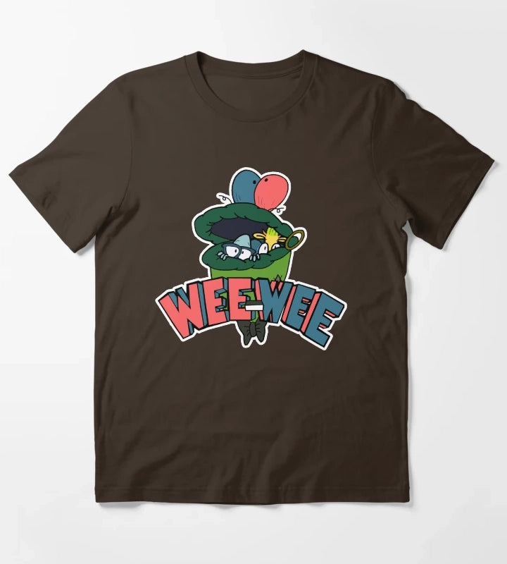 Rockos Modern Life Wee Wee T-Shirt Brown