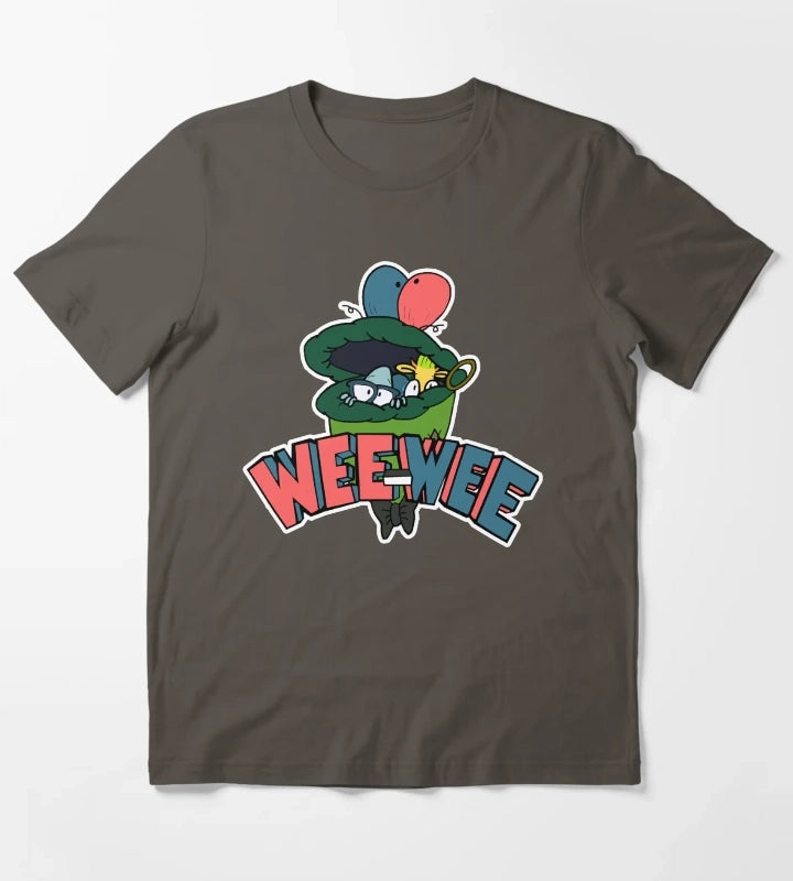 Rockos Modern Life Wee Wee T-Shirt Dark Grey