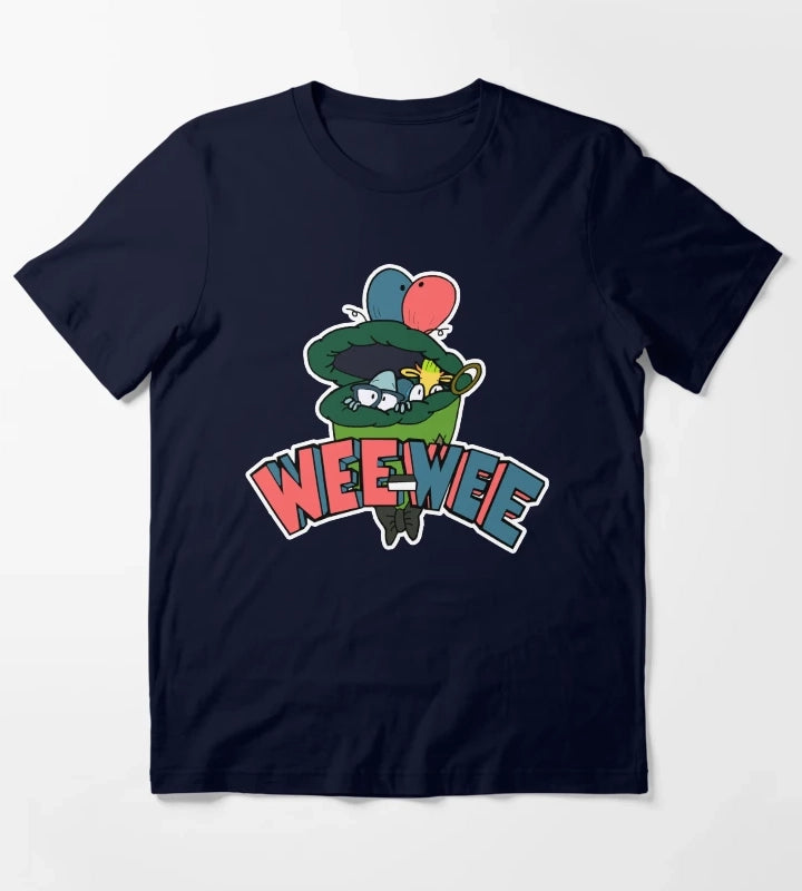 Rockos Modern Life Wee Wee T-Shirt Navy