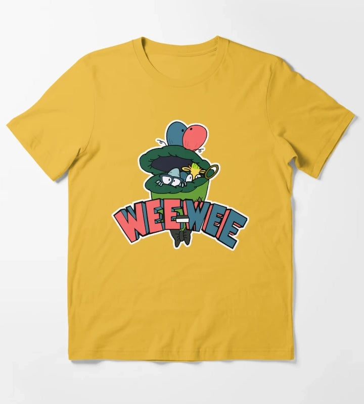 Rockos Modern Life Wee Wee T-Shirt Yellow