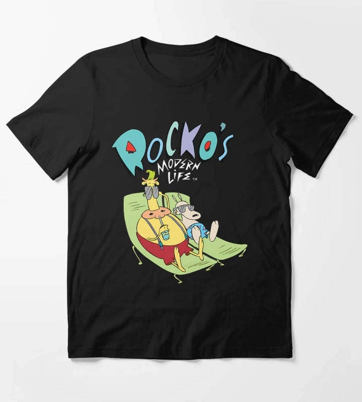 Rockoss Modern Life Heffers And Rockoss Tanning T-Shirt