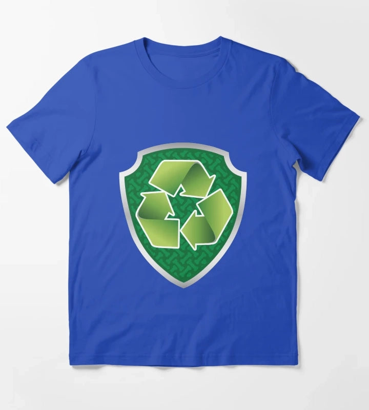Rocky Recycle Puptag GraphicLoveShop T-Shirt Blue