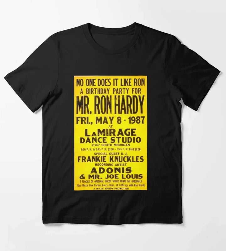 Ron Hardy House Music Legend T-Shirt