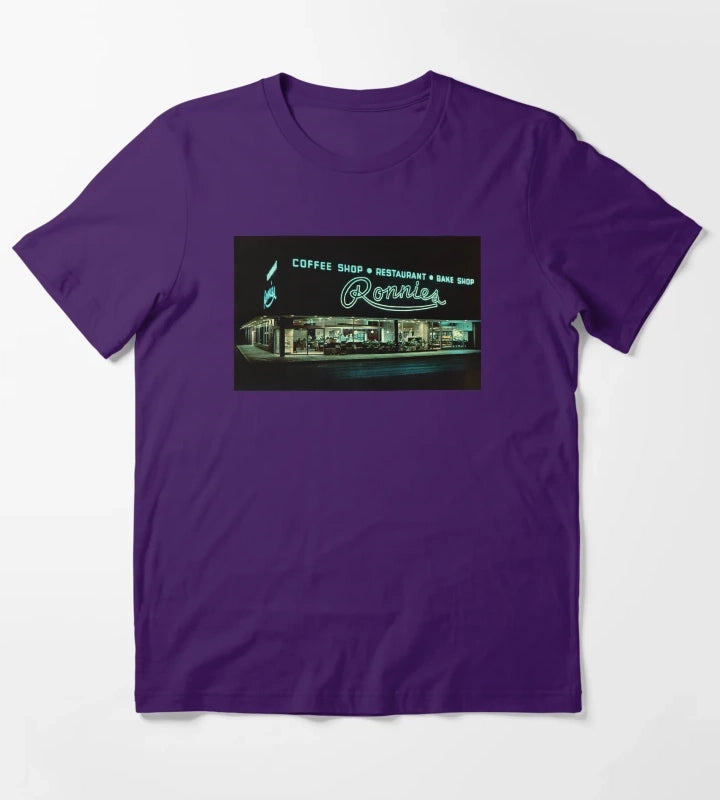 Ronnies Restaurant Orlando Florida T-Shirt Purple