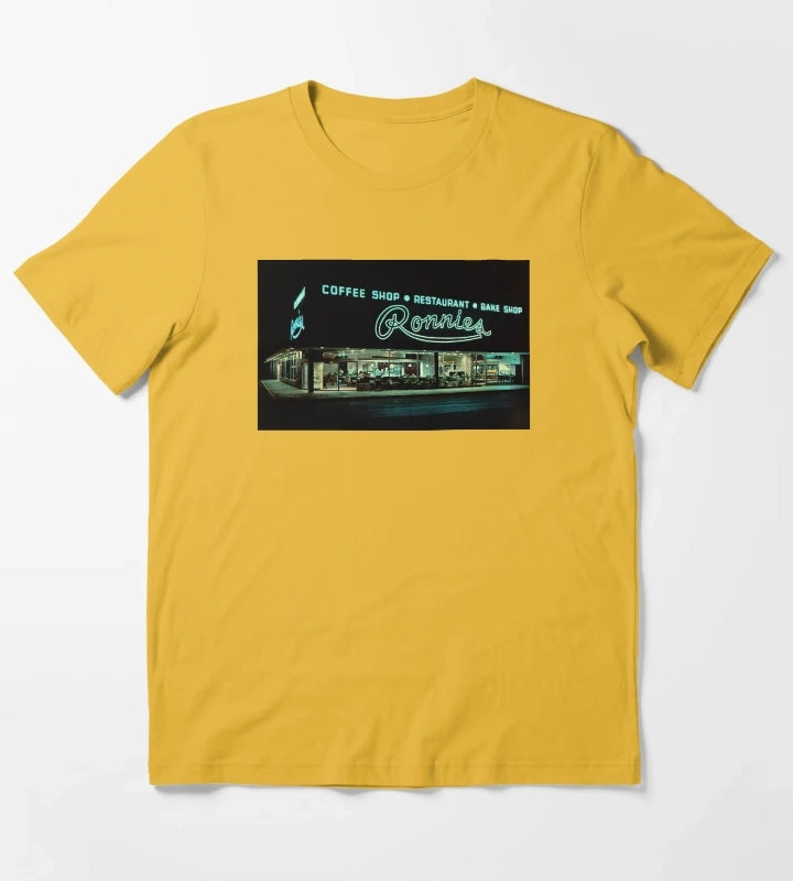 Ronnies Restaurant Orlando Florida T-Shirt Yellow
