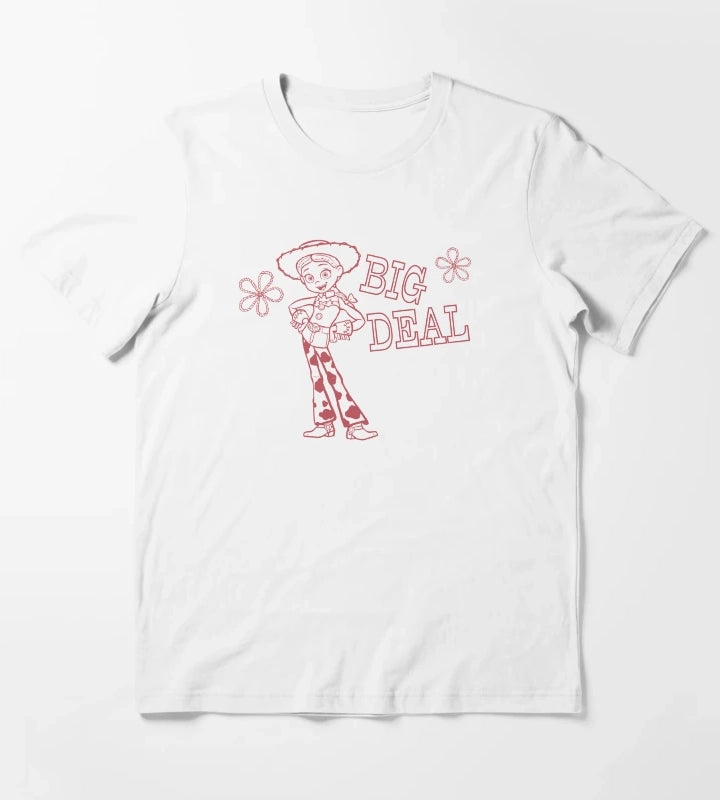 Rootin Tootin Jessie western cowgirl T-Shirt White