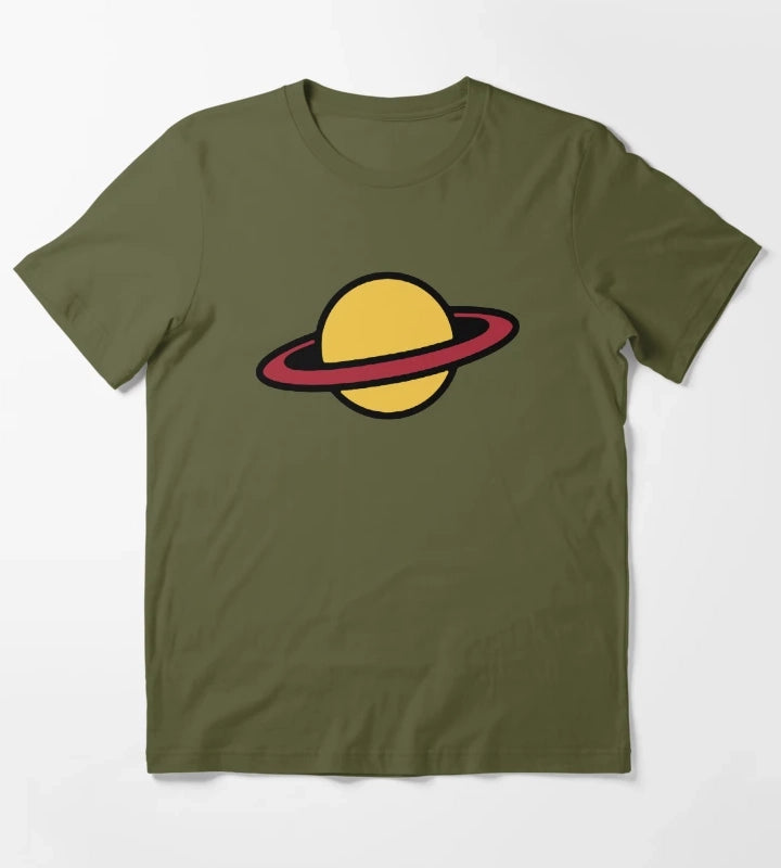 Rugrats Chuckie Saturn Halloween Costume T-Shirt Olive Green