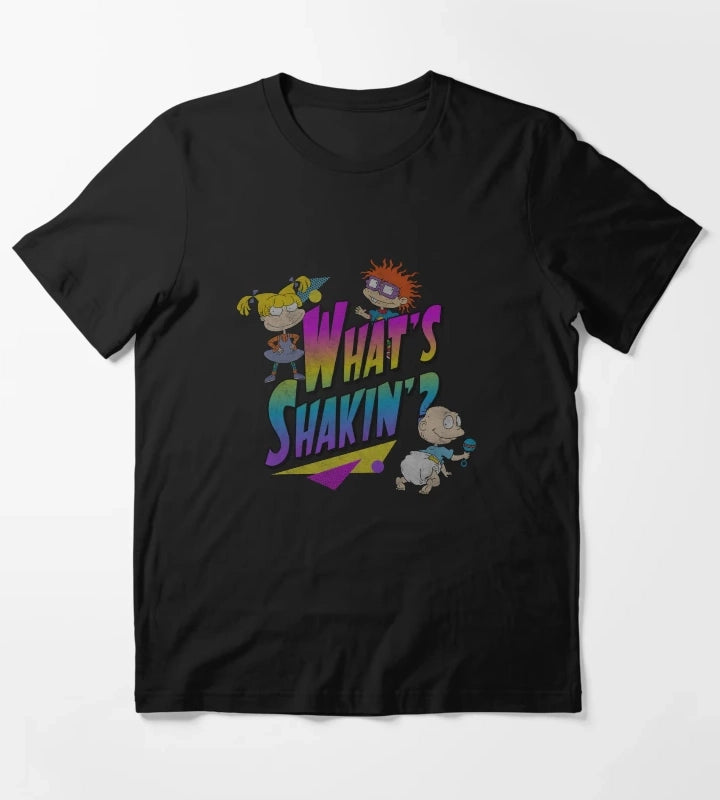 Rugrats Vintage Neon Group Whats Shakin T-Shirt