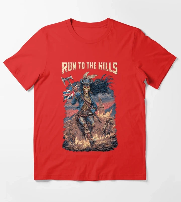 Run to the Hills T-Shirt Red