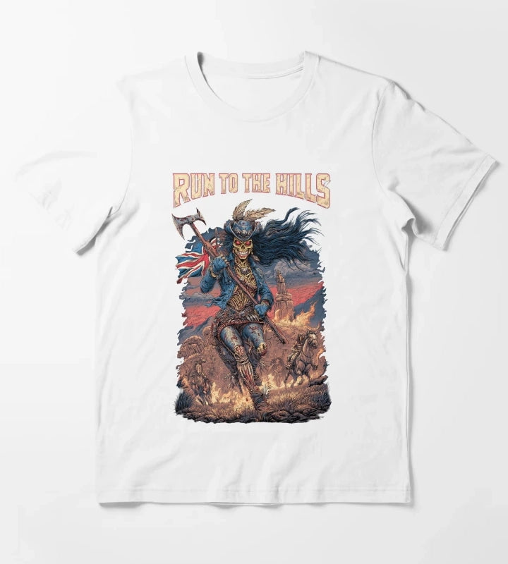 Run to the Hills T-Shirt White