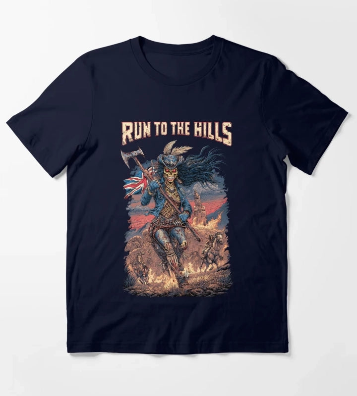 Run to the Hills T-Shirt Navy