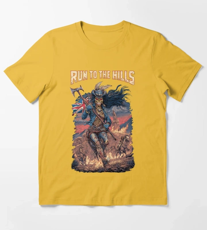 Run to the Hills T-Shirt Yellow