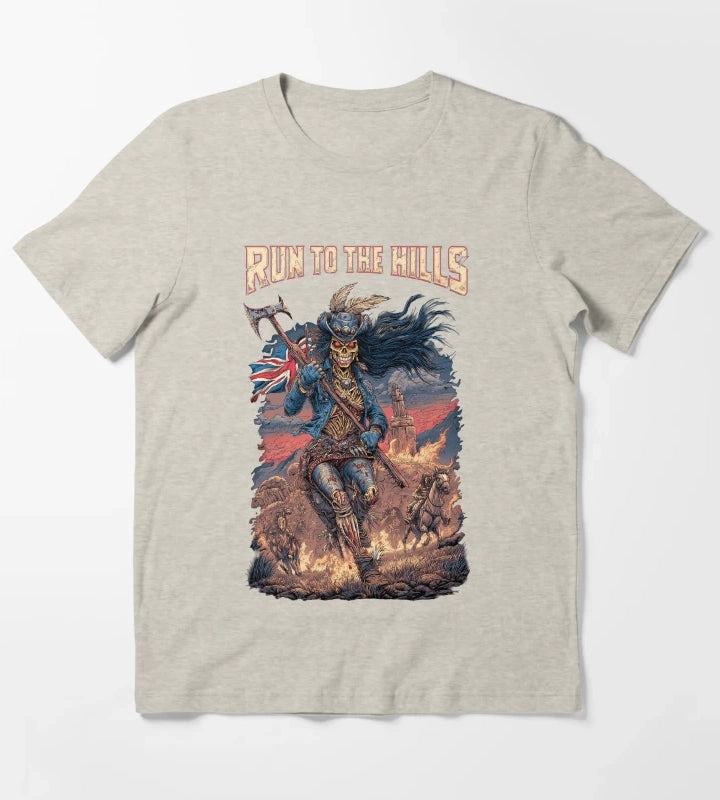 Run to the Hills T-Shirt Cream