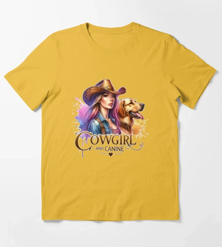 Rustic Cowgirl Charm Apparel Mugs Stickers More T-Shirt Yellow