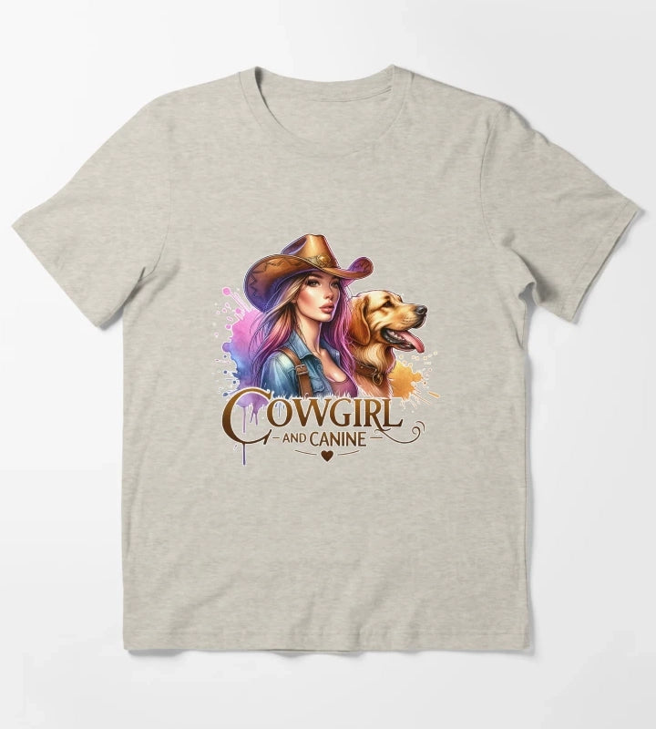 Rustic Cowgirl Charm Apparel Mugs Stickers More T-Shirt Cream