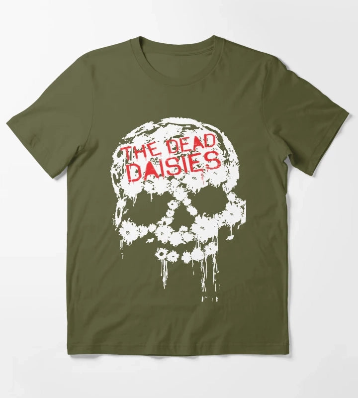 SANDY05 The Dead Daisies Tour 2016 T-Shirt Olive Green