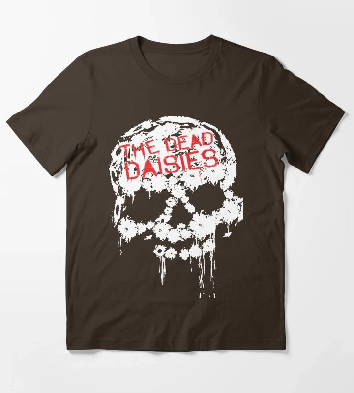 SANDY05 The Dead Daisies Tour 2016 T-Shirt Brown