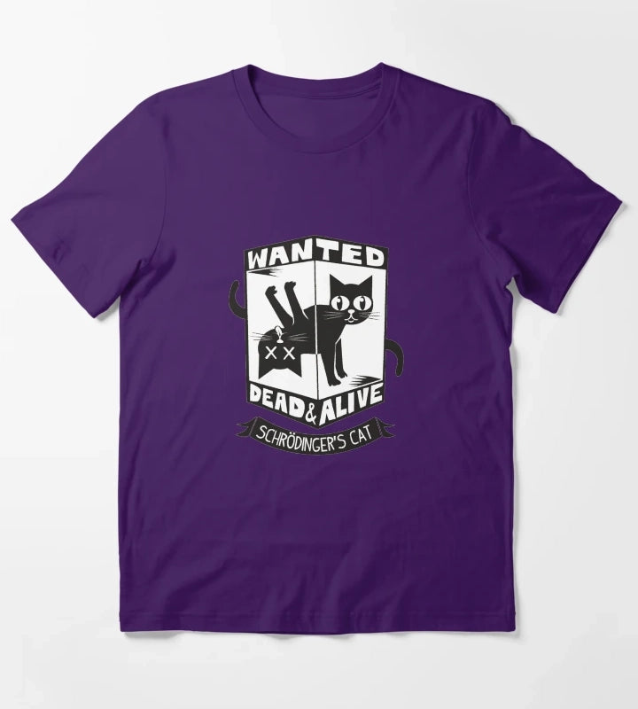 SCHRODINGERS CAT T-Shirt Purple