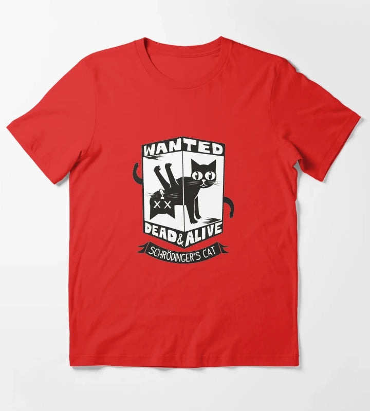 SCHRODINGERS CAT T-Shirt Red