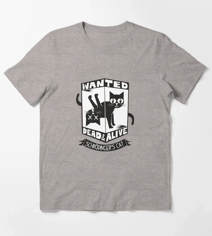 SCHRODINGERS CAT T-Shirt Heather Grey